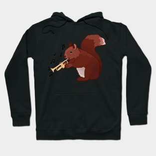 Trumpet Squirrel Hoodie